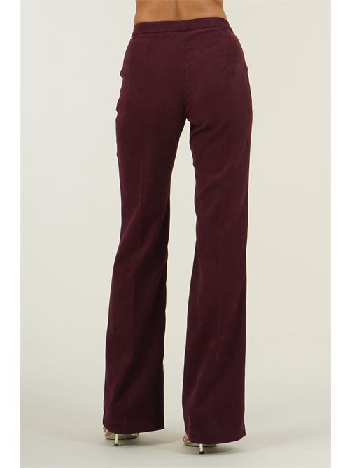Pantalone vita alta Elmas Phil | 011276BORDO